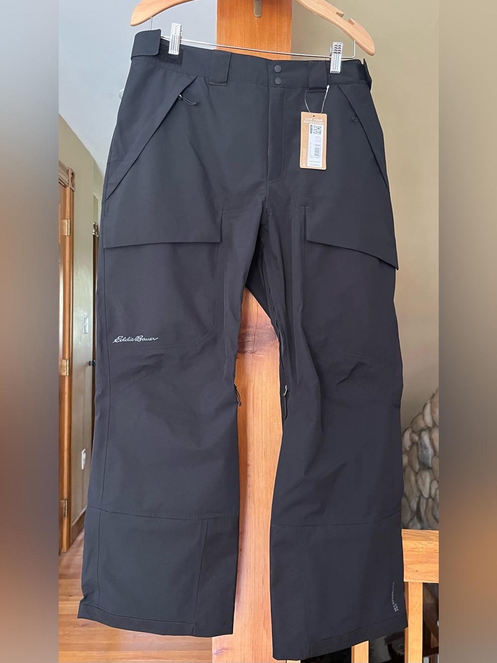Women’s Eddie Bauer Chair Six 3L shell pants petite large outerwear nwt

$229